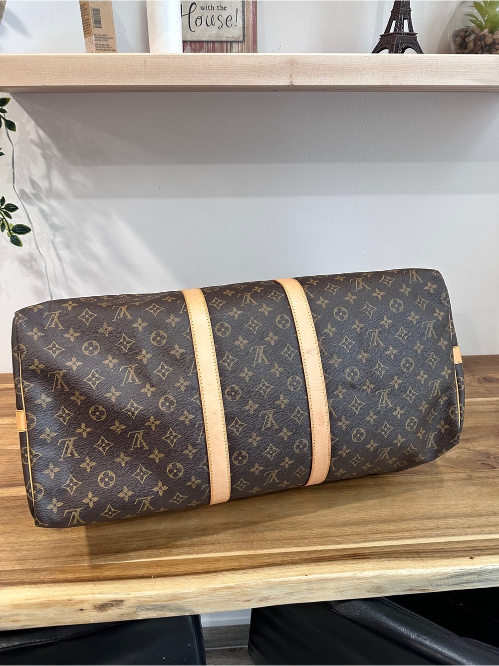 LOUIS VUITTON BANDOULIERE 55 MONOGRAM CANVAS - Picture 13 of 16